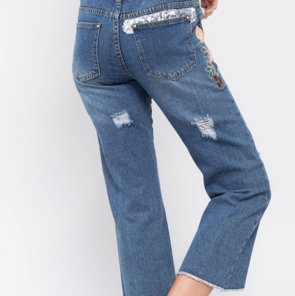 ALL FOR YOU DISTRESSED DENIM - Picture 3 of 3